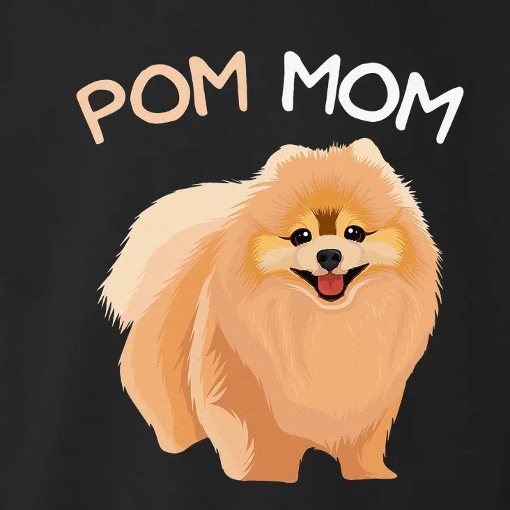 Pomeranian Pom Mom Dog Mama Toddler Hoodie