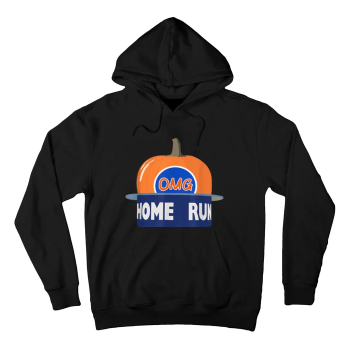 Playoff Pumpkin New York Omg Funny Pumpkin Hat Home Run Hoodie