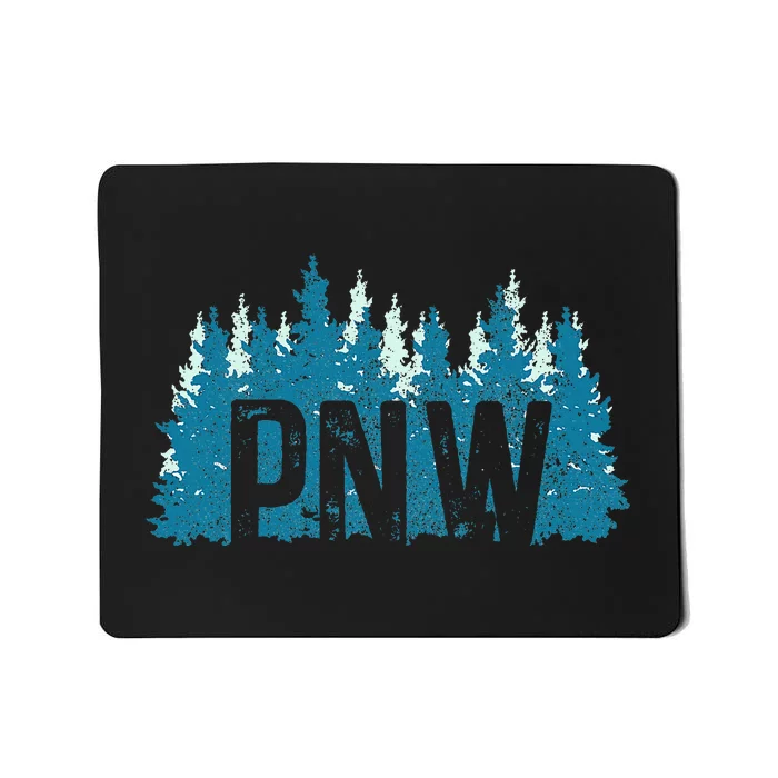 Pnw Pacific Northwest Mountains Idaho Oregon Washington Mousepad