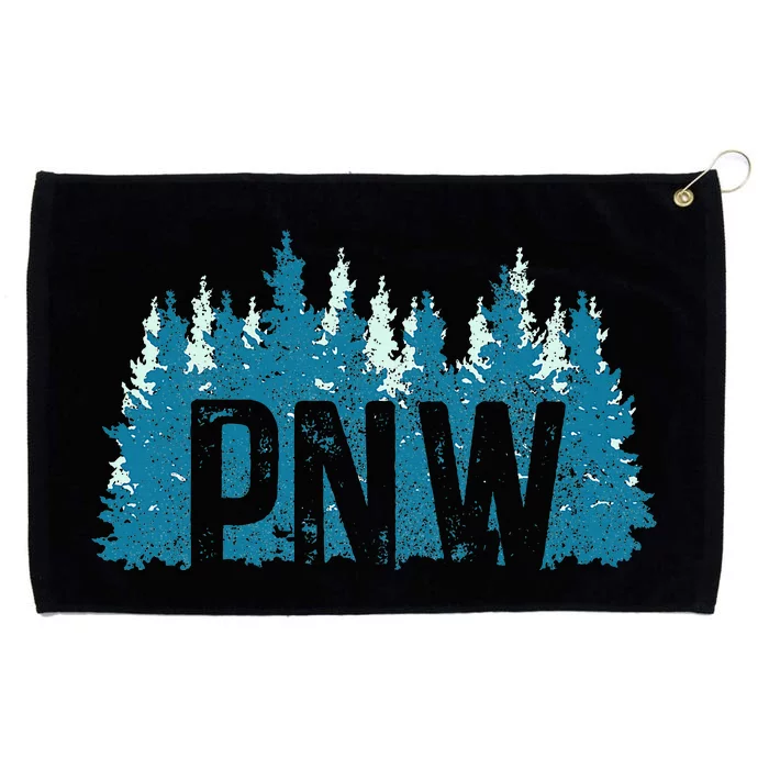 Pnw Pacific Northwest Mountains Idaho Oregon Washington Grommeted Golf Towel