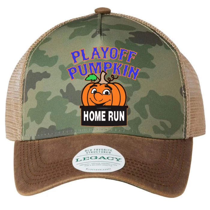 Playoff Pumpkin New York Omg With Smiling Pumpkin Face Legacy Tie Dye Trucker Hat