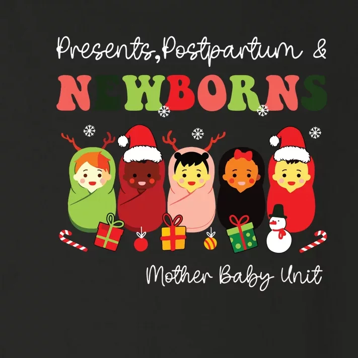 Presents Postpartum Newborns Mother Baby Nurse Christmas Toddler Long Sleeve Shirt