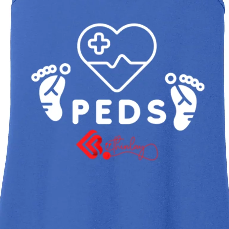 Pediatrics Peds Nurse Gift Ladies Essential Tank