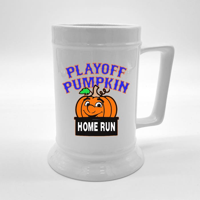 Playoff Pumpkin New York Omg Front & Back Beer Stein