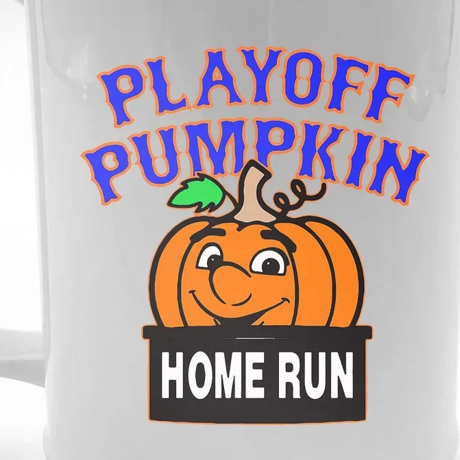 Playoff Pumpkin New York Omg Front & Back Beer Stein