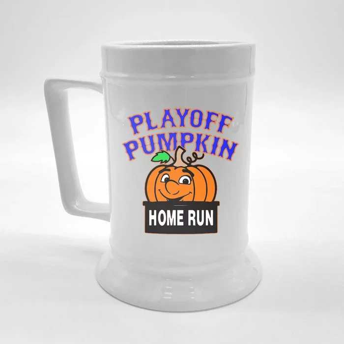 Playoff Pumpkin New York Omg Front & Back Beer Stein