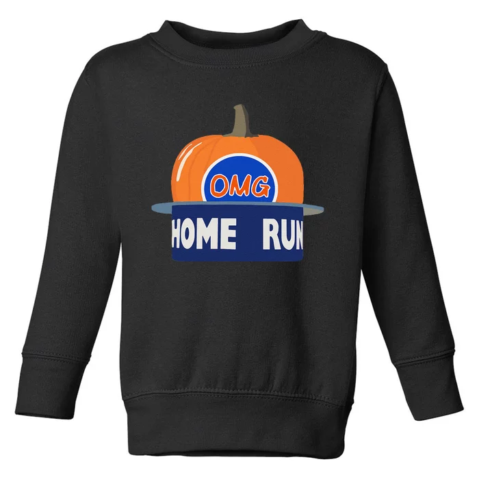 Playoff Pumpkin New York Omg Toddler Sweatshirt