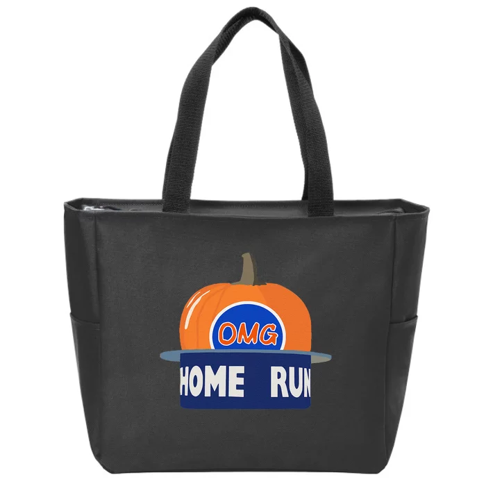 Playoff Pumpkin New York Omg Zip Tote Bag