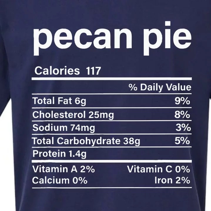 Pecan Pie Nutritional Facts Sueded Cloud Jersey T-Shirt