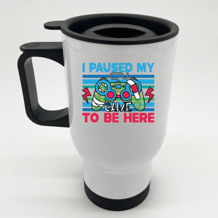 PNG Front & Back Stainless Steel Travel Mug