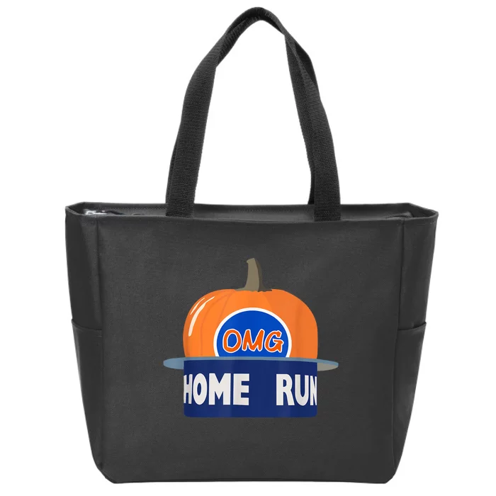 Playoff Pumpkin New York Omg Zip Tote Bag