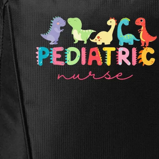 PICU Pediatric Nurse Dinosaurs Peds Nurse Crew Appreciation City Backpack