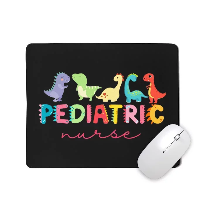 PICU Pediatric Nurse Dinosaurs Peds Nurse Crew Appreciation Mousepad