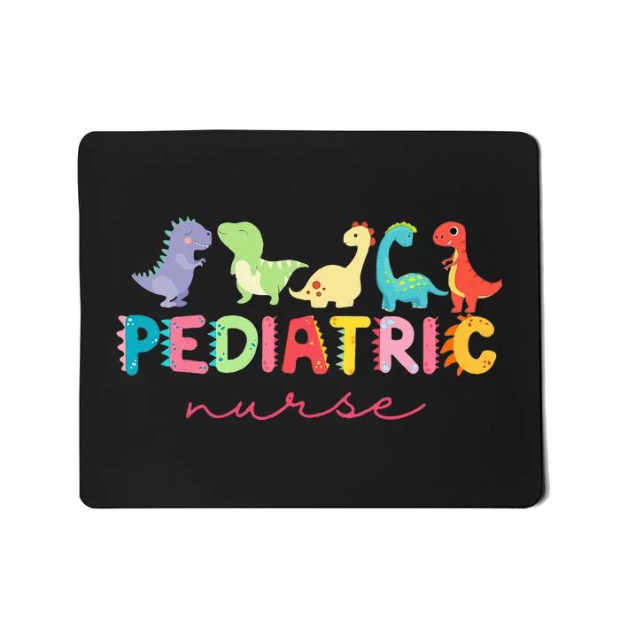 PICU Pediatric Nurse Dinosaurs Peds Nurse Crew Appreciation Mousepad