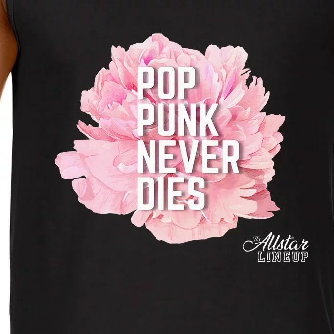 Pop Punk Never Dies Flower for Pop Punk Comfort Colors® Tank Top