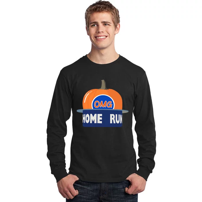 Playoff Pumpkin New York Omg Tall Long Sleeve T-Shirt