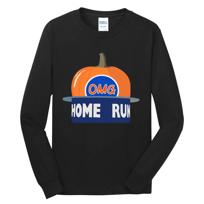 Playoff Pumpkin New York Omg Tall Long Sleeve T-Shirt