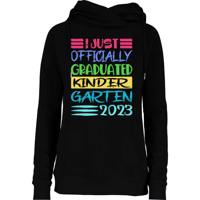 Kindergarten Womens Funnel Neck Pullover Hood