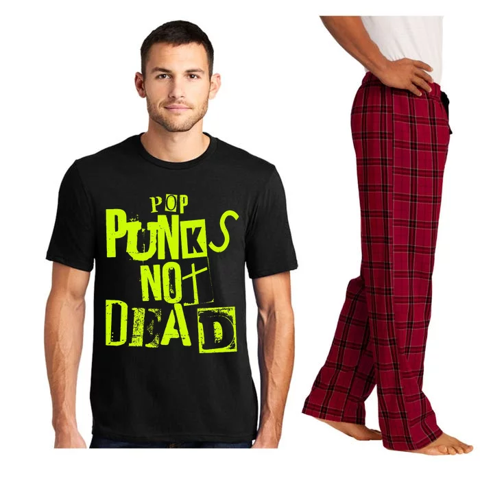 Pop Punks Not Dead Vintage Grunge Pop Punk Is Not Dead Pajama Set