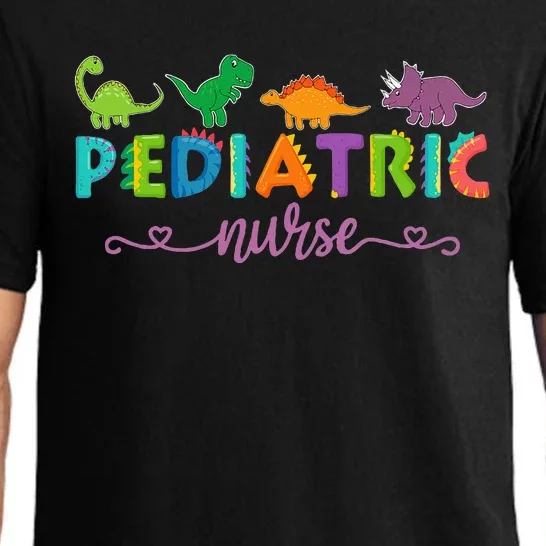 Picu Pediatric Nurse Dinosaurs Peds Nurse Pajama Set