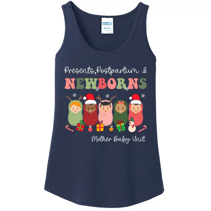 Presents Postpartum & Newborns Mother Baby Nurse Christmas Ladies Essential Tank