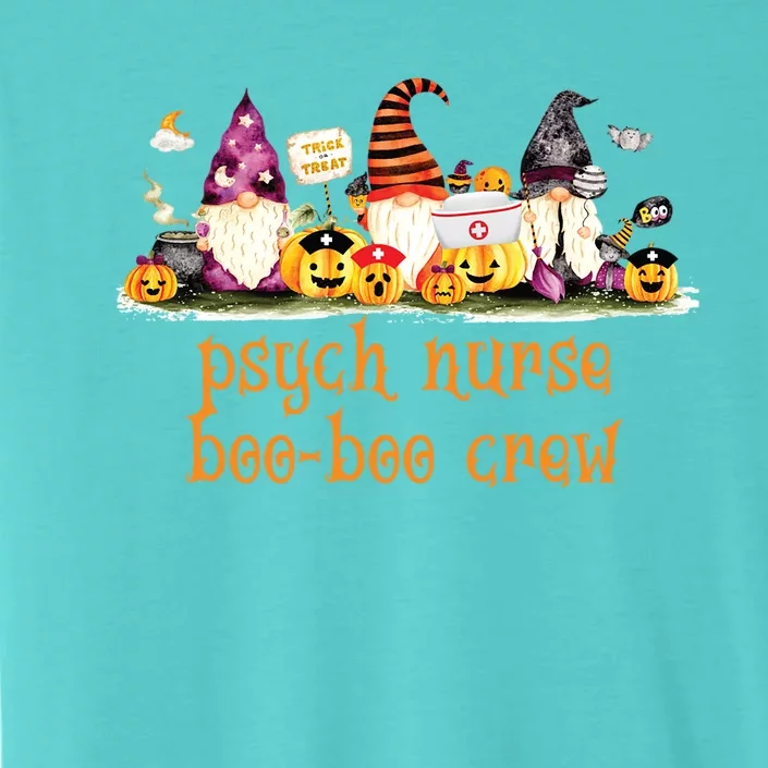 Psychiatric Psych Nurse Rn Halloween Boofunny Giftboo Crew Gift ChromaSoft Performance T-Shirt