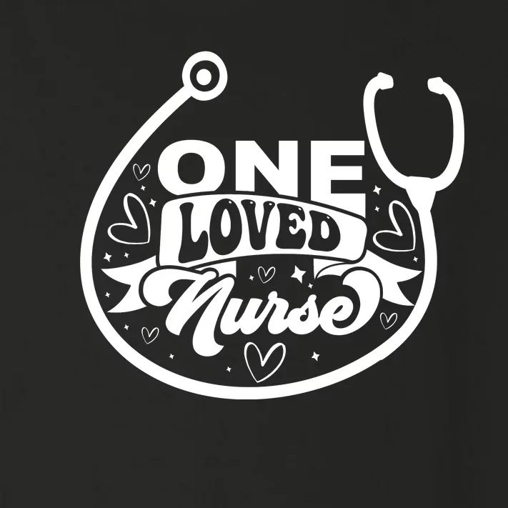 One Loved Nurse Toddler Long Sleeve Shirt