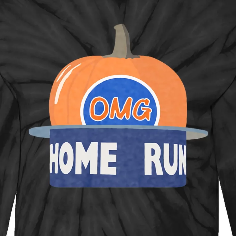 Playoff Pumpkin New York Omg Tie-Dye Long Sleeve Shirt