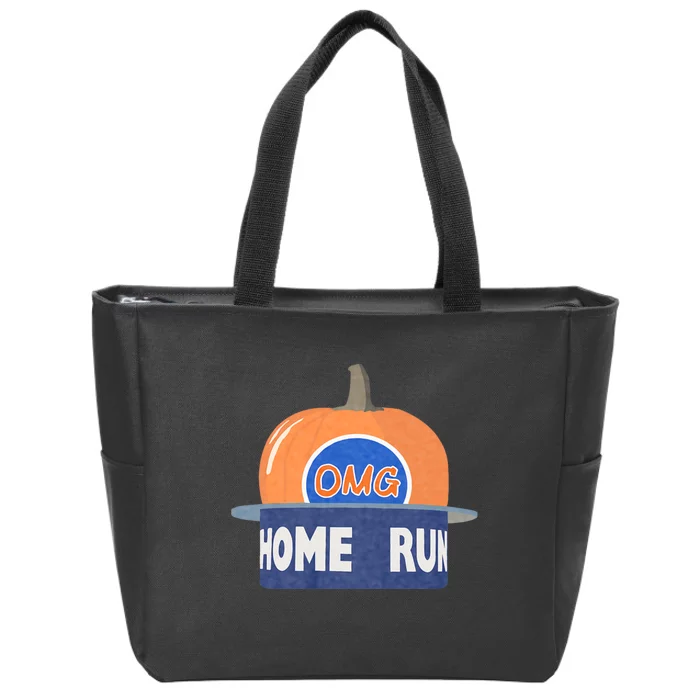 Playoff Pumpkin New York Omg Zip Tote Bag