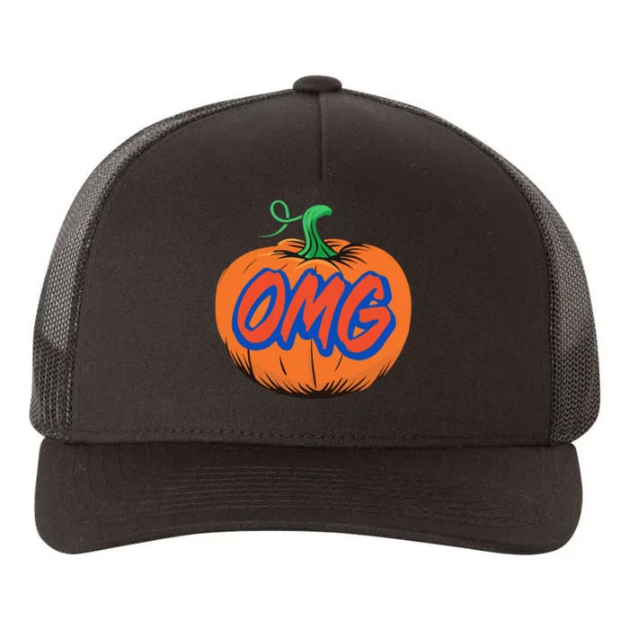 Playoff Pumpkin New York Omg Yupoong Adult 5-Panel Trucker Hat