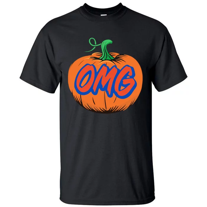 Playoff Pumpkin New York Omg Tall T-Shirt