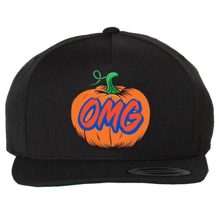 Playoff Pumpkin New York Omg Wool Snapback Cap