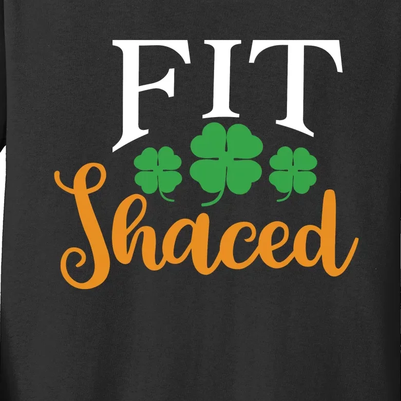 Shenanigans Squad St Patricks Day Kids Long Sleeve Shirt