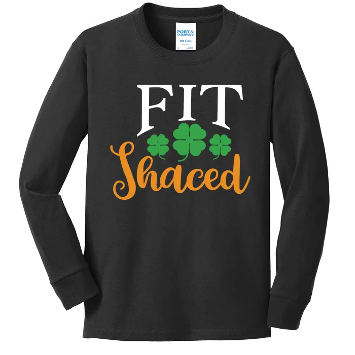 Shenanigans Squad St Patricks Day Kids Long Sleeve Shirt