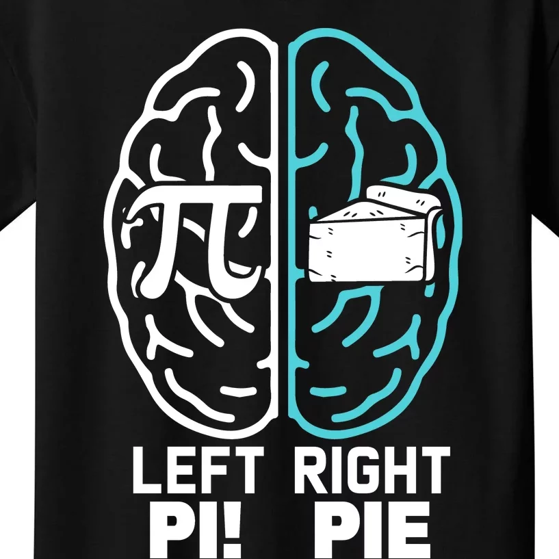 Left Right Funny Pi Day Kids T-Shirt