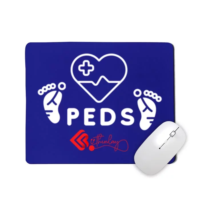 Pediatrics Peds Nurse Gift Mousepad