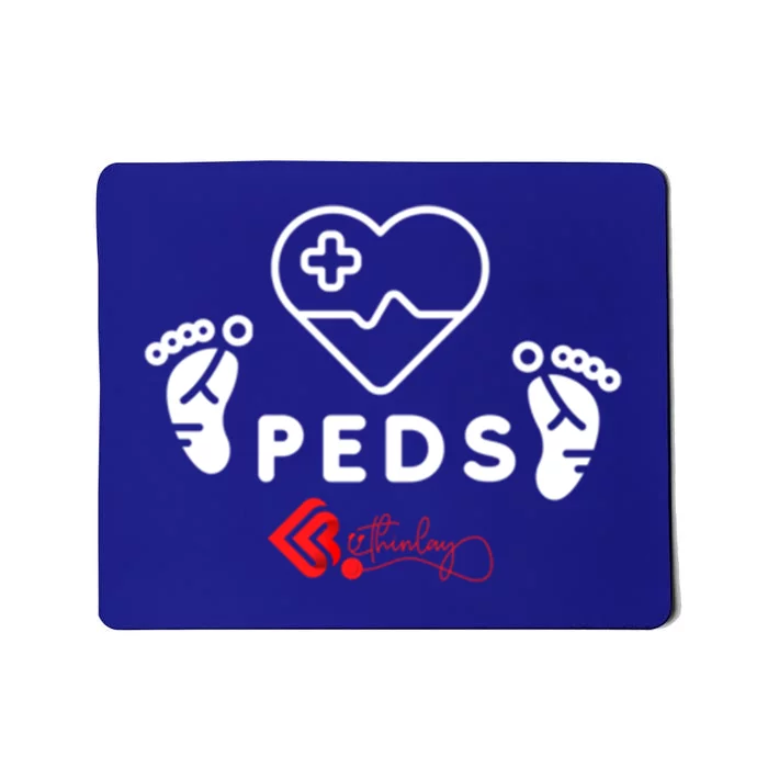 Pediatrics Peds Nurse Gift Mousepad