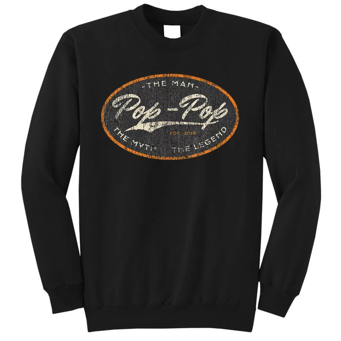 Pop Pop New Grandpa Est. 2024 The Man Myth Legend Sweatshirt