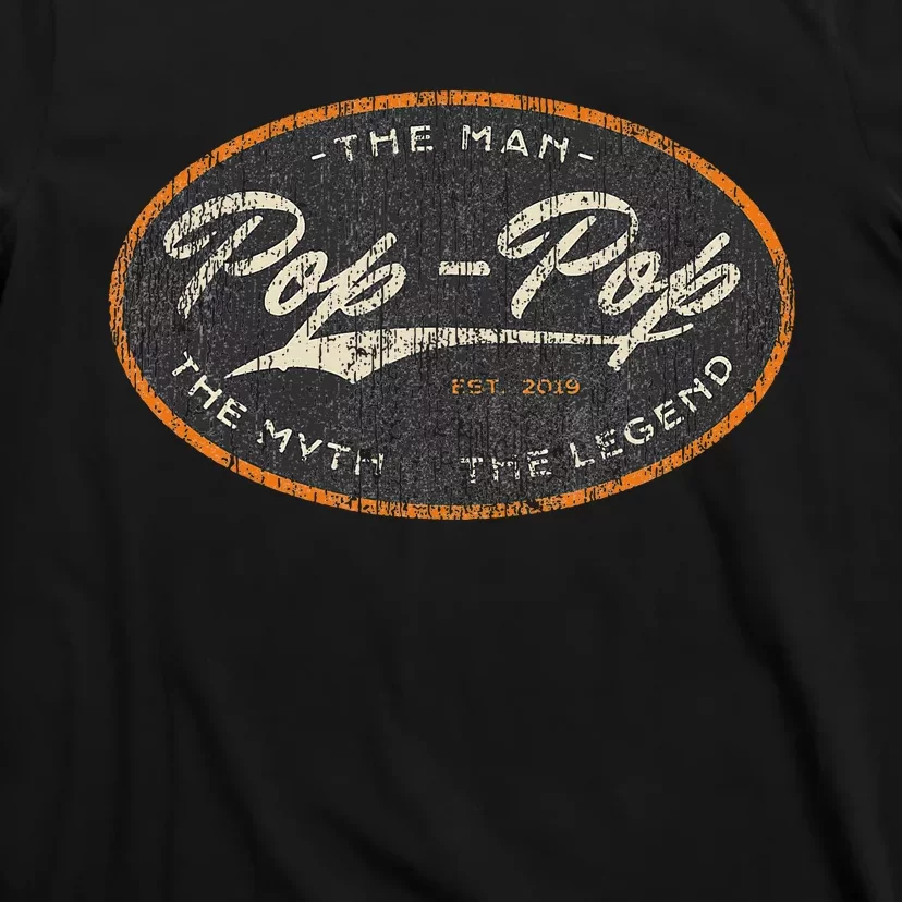 Pop Pop New Grandpa Est. 2024 The Man Myth Legend T-Shirt