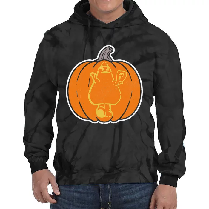 Playoff Pumpkin New York Tie Dye Hoodie