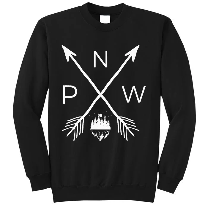 Pnw Pacific Northwest Cool Pnw Sweatshirt