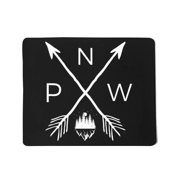 Pnw Pacific Northwest Cool Pnw Mousepad