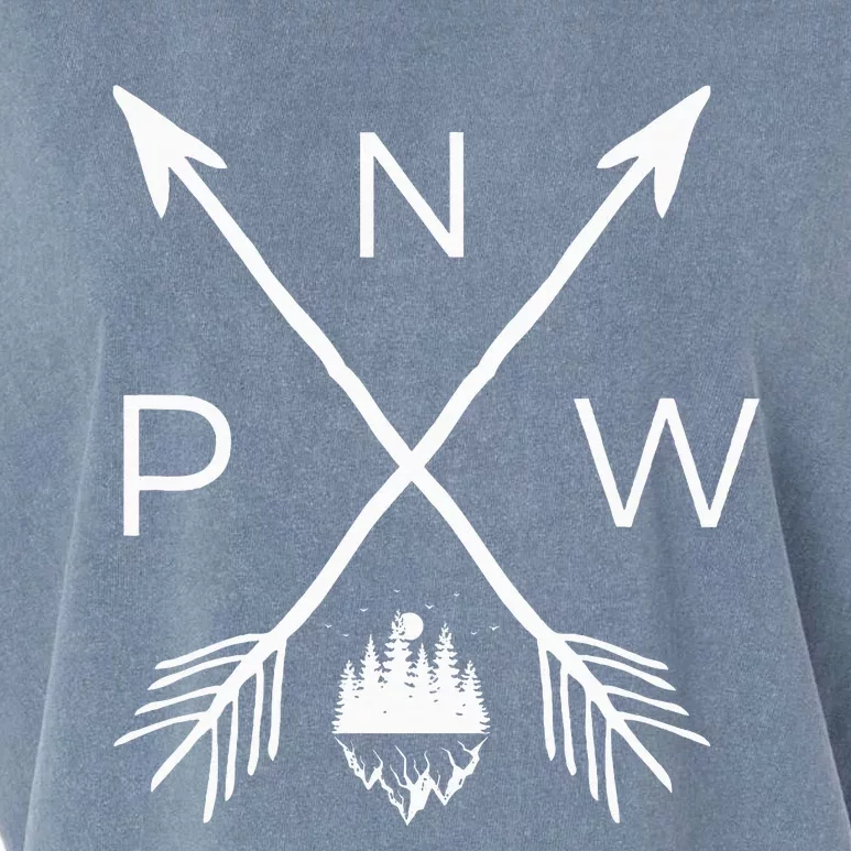 Pnw Pacific Northwest Cool Pnw Garment-Dyed Women's Muscle Tee