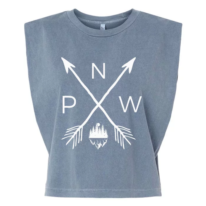 Pnw Pacific Northwest Cool Pnw Garment-Dyed Women's Muscle Tee