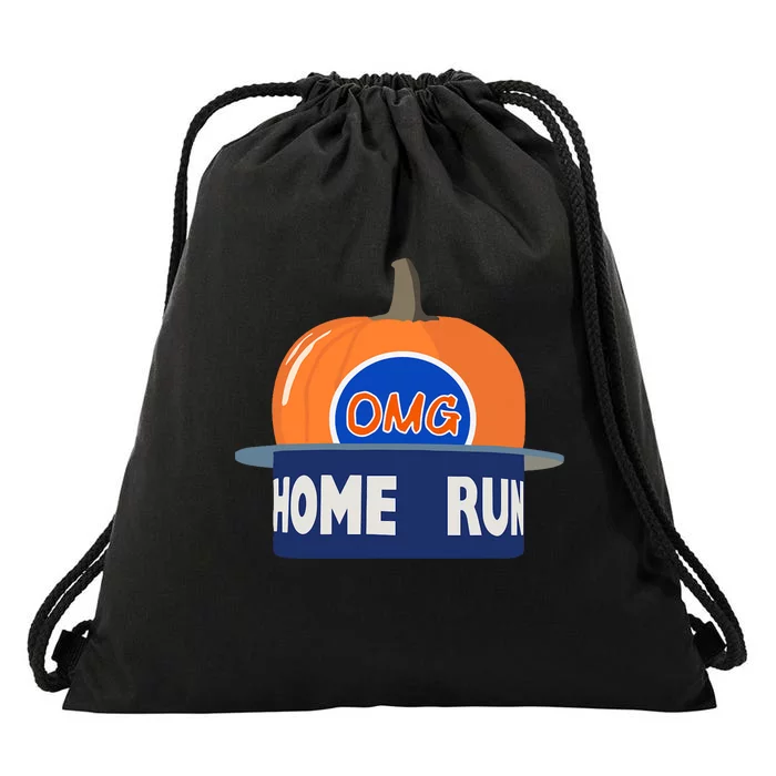 Playoff Pumpkin New York Omg Drawstring Bag