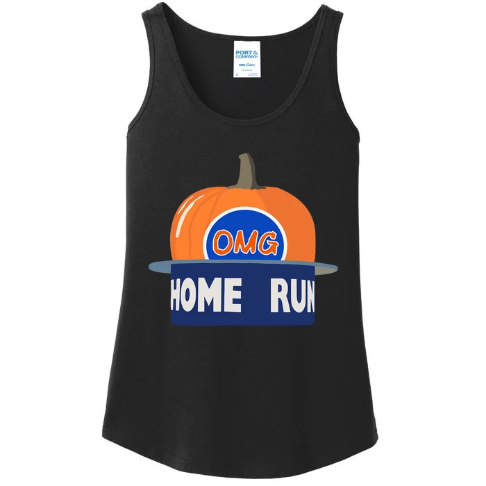 Playoff Pumpkin New York Omg Ladies Essential Tank