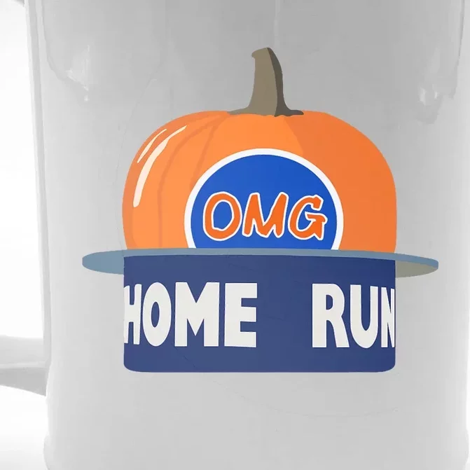 Playoff Pumpkin New York Omg Front & Back Beer Stein