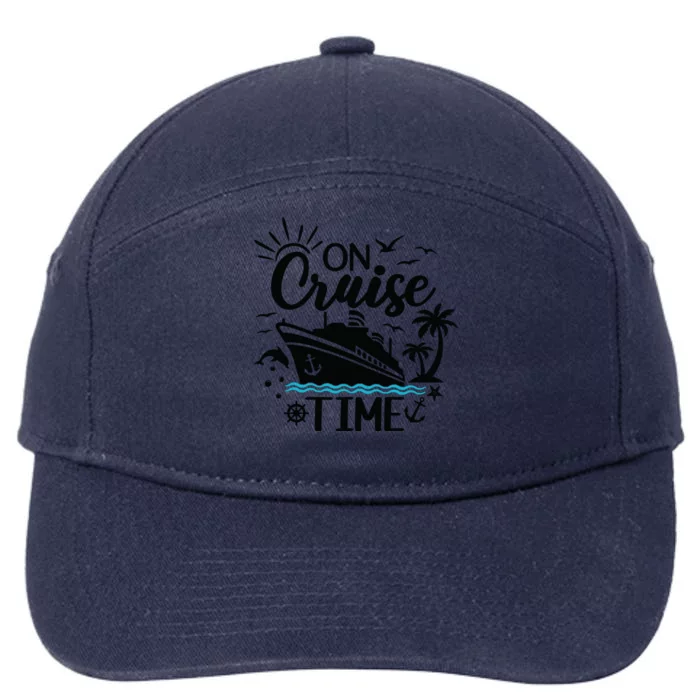 On Cruise Time 7-Panel Snapback Hat