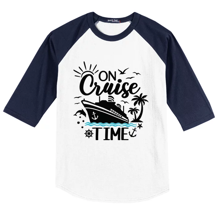 On Cruise Time Baseball Sleeve Shirt