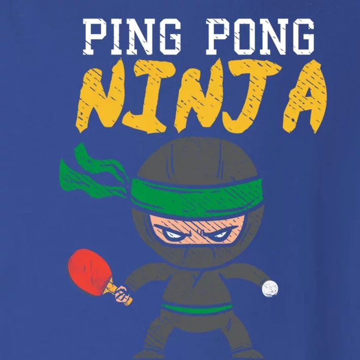 Ping Pong Ninja Table Tennis Gift Toddler Long Sleeve Shirt